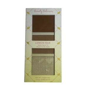Beauty‎ Bakerie Lemon Bar Face Palette Bronzer Highlighter Trio Vegan New